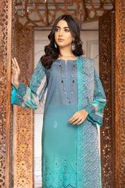 Charizma Combinations Embroidered Lawn Unstitched 3 Piece Suit CC23-21