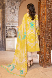 Charizma Combinations Embroidered Lawn Unstitched 3 Piece Suit CC23-22