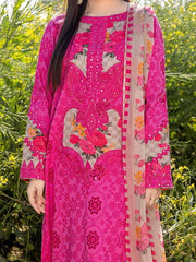 Charizma Zard Chikankari Lawn Unstitched 3 Piece Suit CCK-02