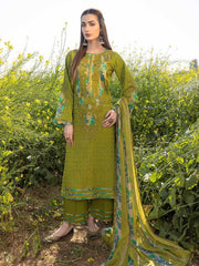Charizma Zard Chikankari Lawn Unstitched 3 Piece Suit CCK-04