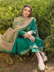 Charizma Zard Chikankari Lawn Unstitched 3 Piece Suit CCK-06