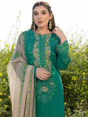 Charizma Zard Chikankari Lawn Unstitched 3 Piece Suit CCK-06