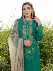 Charizma Zard Chikankari Lawn Unstitched 3 Piece Suit CCK-06