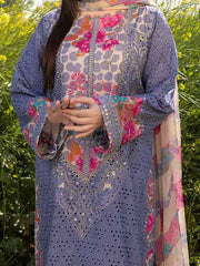 Charizma Zard Chikankari Lawn Unstitched 3 Piece Suit CCK-07