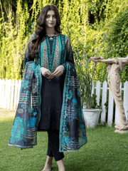 Charizma Combinations Embroidered Unstitched Linen 3Pc Suit CCW-06