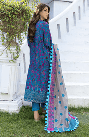 Charizma Combinations Embroidered Unstitched Linen 3Pc Suit CCW-08