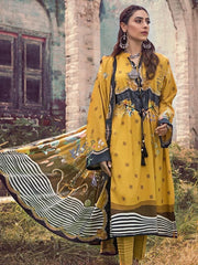 GulAhmed 3Pc Unstitched Corduroy Suit With Cotton Net Dupatta CD-50 - FaisalFabrics.pk