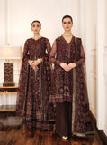 FARASHA Lueur Unstitched Embroidered Luxury Net Suit 01-CELINE