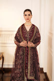 FARASHA Lueur Unstitched Embroidered Luxury Net Suit 01-CELINE