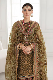BAROQUE Chantelle Unstitched Embroidered Chiffon 3Pc Suit CH10-D06