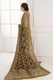 BAROQUE Chantelle Unstitched Embroidered Chiffon 3Pc Suit CH10-D06