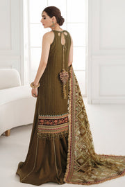 BAROQUE Chantelle Unstitched Embroidered Chiffon 3Pc Suit CH10-D06
