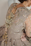 BAROQUE Chantelle Unstitched Embroidered Net 3Pc Suit CH10-D08