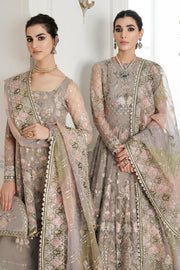 BAROQUE Chantelle Unstitched Embroidered Net 3Pc Suit CH10-D08