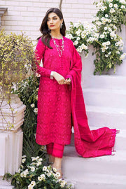 Gul Ahmed Festive Eid Embroidered Lawn Unstitched 3Pc Suit CK-32001