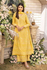 Gul Ahmed Festive Eid Embroidered Lawn Unstitched 3Pc Suit CK-32004