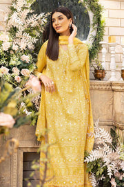 Gul Ahmed Festive Eid Embroidered Lawn Unstitched 3Pc Suit CK-32004