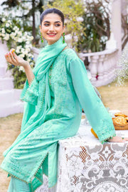 Gul Ahmed Festive Eid Embroidered Lawn Unstitched 3Pc Suit CK-32007