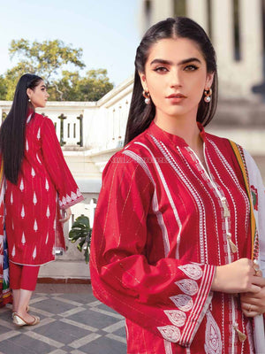 Gul Ahmed Essential Embroidered Lawn 3Pc Suit CL-1174 - FaisalFabrics.pk