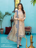 Gul Ahmed Essential Embroidered Lawn 3Pc Suit CL-1287 - FaisalFabrics.pk