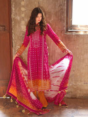 GulAhmed Chunri Printed Lawn Unstitched 3Pc Suit CL-22068 A