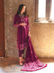 GulAhmed Chunri Printed Lawn Unstitched 3Pc Suit CL-22069 B