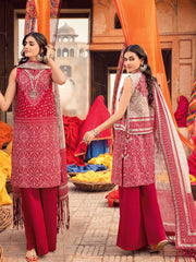 GulAhmed Chunri Printed Lawn Unstitched 3Pc Suit CL-22212 A