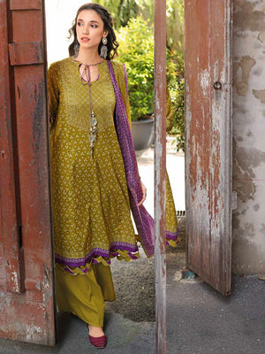 GulAhmed Chunri Printed Lawn Unstitched 3Pc Suit CL-32039 B