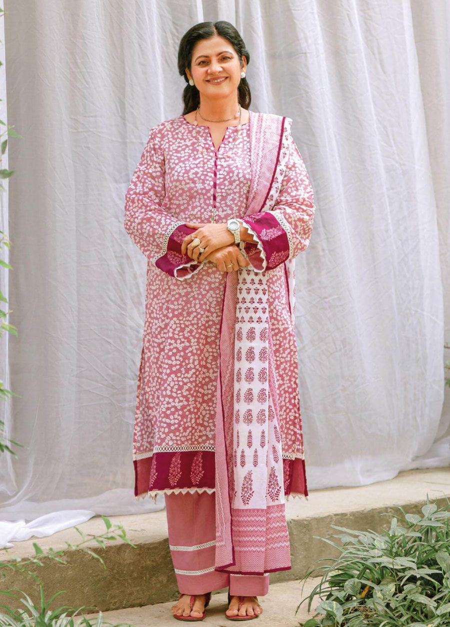 Gul Ahmed Mother Collection Unstitched Printed Lawn 3Piece CL-32080 B