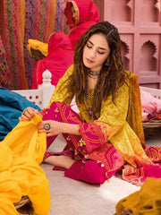 GulAhmed Chunri Printed Lawn Unstitched 3Pc Suit CL-32094 A