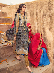 GulAhmed Chunri Printed Lawn Unstitched 3Pc Suit CL-32095 B