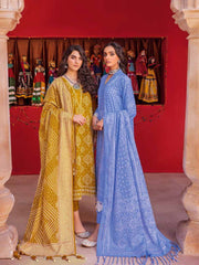 GulAhmed Chunri Printed Lawn Unstitched 3Pc Suit CL-32100 B
