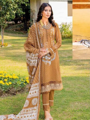 GulAhmed Summer Essential Lawn Unstitched Embroidered 3 Piece CL-32115