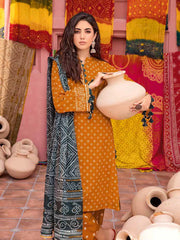 GulAhmed Chunri Printed Lawn Unstitched 3Pc Suit CL-32126 A