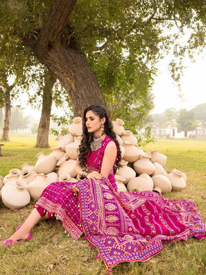 GulAhmed Chunri Printed Lawn Unstitched 3Pc Suit CL-32140 A