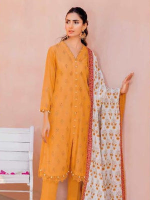 GulAhmed Summer Essential Lawn Unstitched Embroidered 3 Piece CL-32143