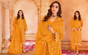 GulAhmed Chunri Embroidered Lawn Unstitched 3Pc Suit CL-32161