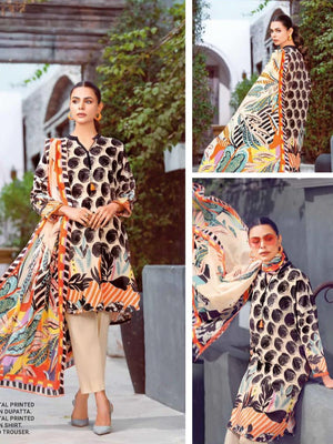 GulAhmed Summer Essential Lawn Unstitched Printed 3Pc Suit CL-32172
