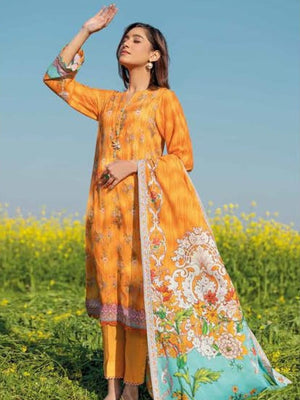 GulAhmed Summer Essential Lawn Unstitched Printed 3Pc Suit CL-32189