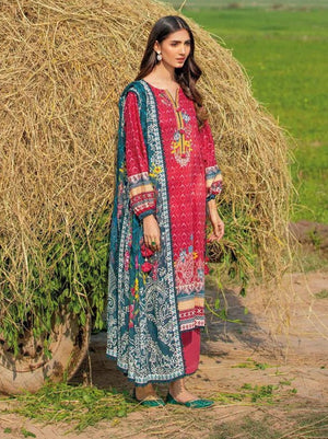 GulAhmed Summer Essential Lawn Unstitched Printed 3Pc Suit CL-32193