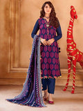 GulAhmed Chunri Embroidered Lawn Unstitched 3Pc Suit CL-32201