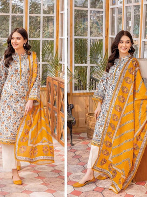 GulAhmed Summer Essential Lawn Unstitched Printed 3Pc Suit CL-32285B
