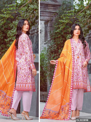 GulAhmed Summer Essential Lawn Unstitched Printed 3Pc Suit CL-32289B