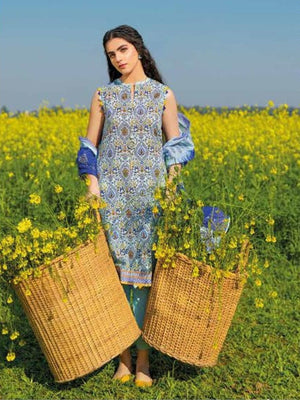GulAhmed Summer Essential Lawn Unstitched Printed 3Pc Suit CL-32295B