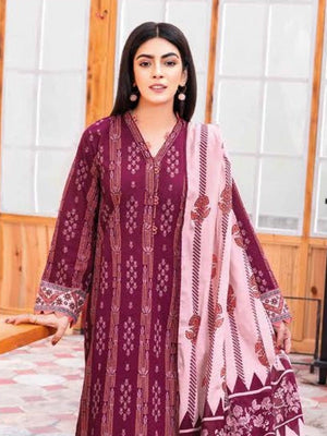 GulAhmed Summer Essential Lawn Unstitched Printed 3Pc Suit CL-32296A