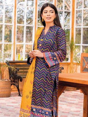 GulAhmed Summer Essential Lawn Unstitched Printed 3Pc Suit CL-32297A