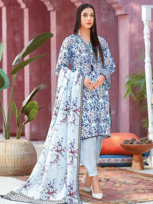 GulAhmed Summer Essential Lawn Unstitched Printed 3Pc Suit CL-32357B