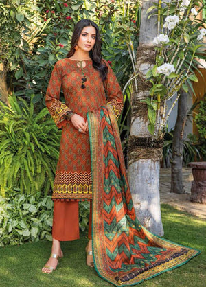 GulAhmed Summer Essential Lawn Unstitched Printed 3Pc Suit CL-32387A
