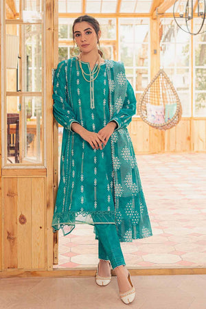 Gul Ahmed Festive Eid Printed Lawn Unstitched 3Pc Suit CL-32409