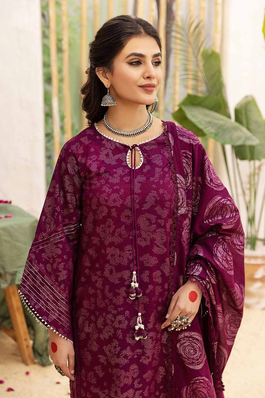 Gul Ahmed Festive Eid Printed Lawn Unstitched 3Pc Suit CL-32415